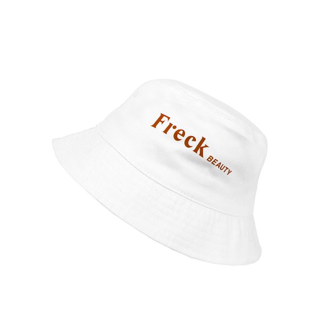 Freck Beauty White Bucket Hat Product Photo 2